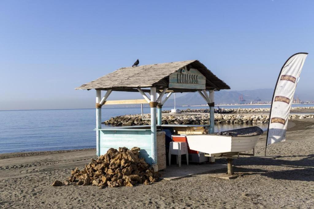 Beach Pedregalejo Málaga Exteriör bild
